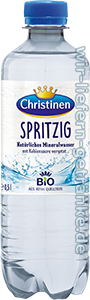 Christinenbrunnen Bio Mineralwasser Spritzig